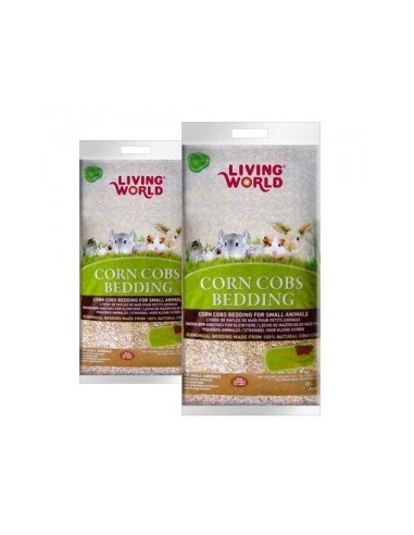 LIVING WORLD CORN COBS FRESA 10 LT