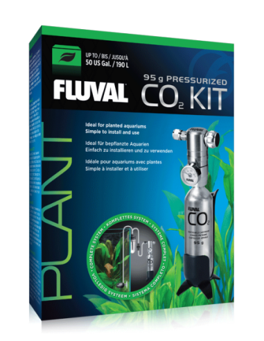 Fluval CO2 Kit Presurizado 95g para 200l