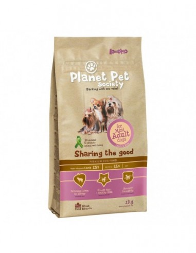 Planet Pet Mini Adult Cordero y Arroz...