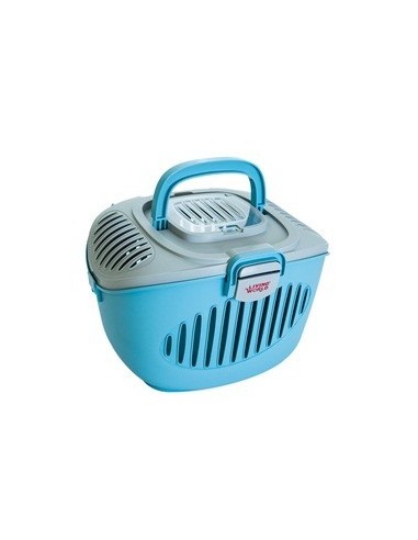 L.W. Transportin Paws 2 Go Azul/Gris