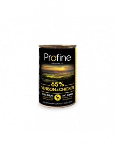 Profine lata Venado y Pollo 6x400gr