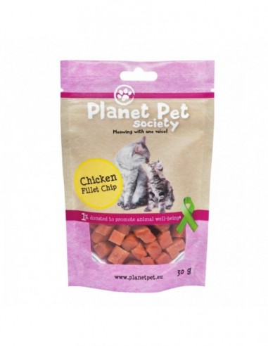 Planet Pet Gato Snack Tacos de pollo...