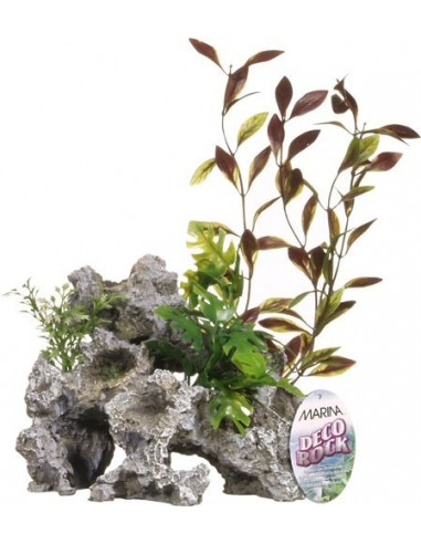 MARINA DECO ROCK - ROCA CON PLANTAS...