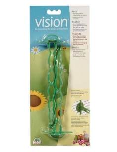 VISION Perchas 2PC Verde...