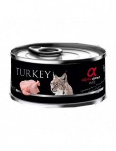 Alpha Lata Gato Pavo 18x85gr