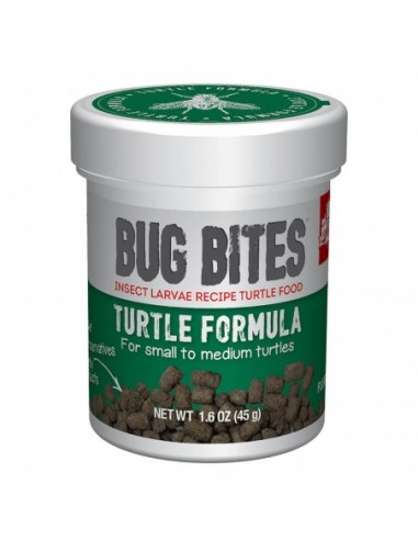 Fluval Bug Bites Tortuga Gránulos 45g...