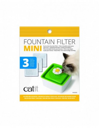 CATIT Cartucho Bebedero Mini Flor 3pc