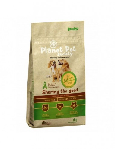 Planet Pet Adulto Pollo y Arroz 3Kg