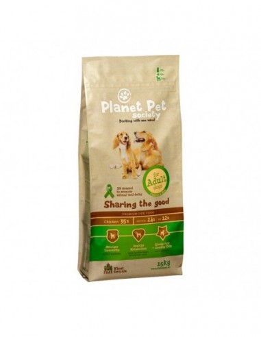 Planet Pet Adulto Pollo y Arroz 15Kg