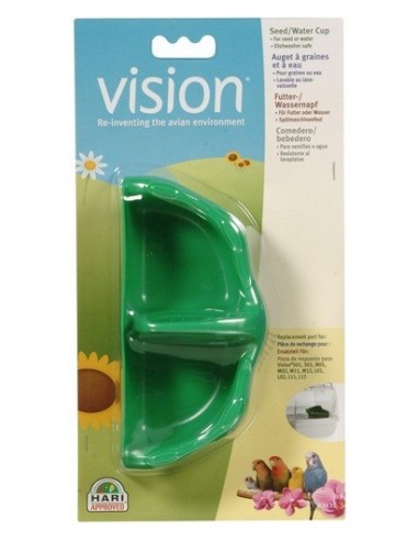 VISION Tazas para Semilla/Agua Verde