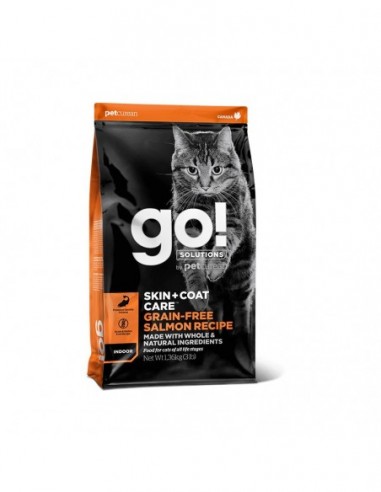 GO! SKIN + COAT Grain Free Salmon Cat...