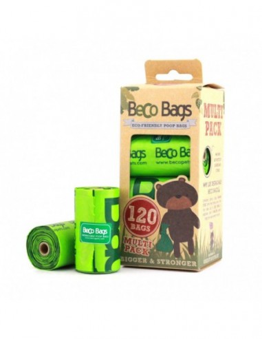 BecoBags 8 rollos x 15 bolsas (120...