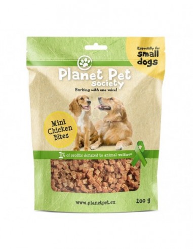 Planet Pet mini bites de pollo 200 grs