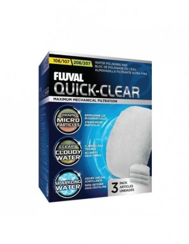 FLUVAL 307/407 6 PC FOAMEX Fino