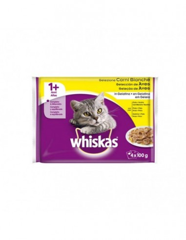 Whiskas Seleccion Aves 4x100gr (13...