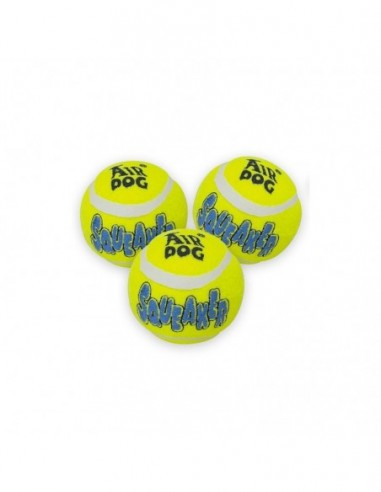 Kong squeaker tennis ball medium pack...