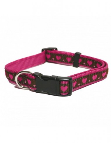 Rosewood Collar corazón rosa 25-35cm...