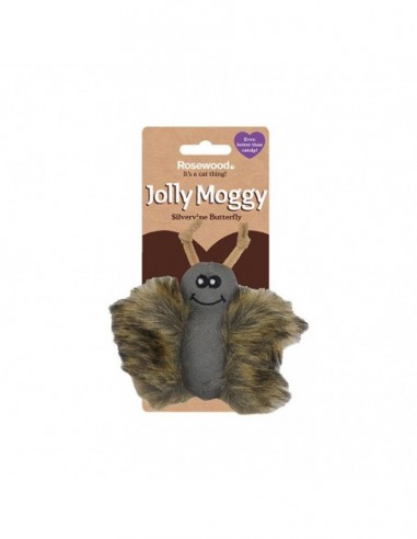 Rosewood Gato Jolly Moggy mariposa pelo