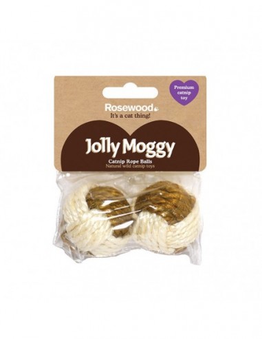 Rosewood Gato Jolly Moggy 2 pelotas...