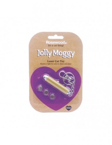 Rosewood Gato Jolly Moggy juego laser