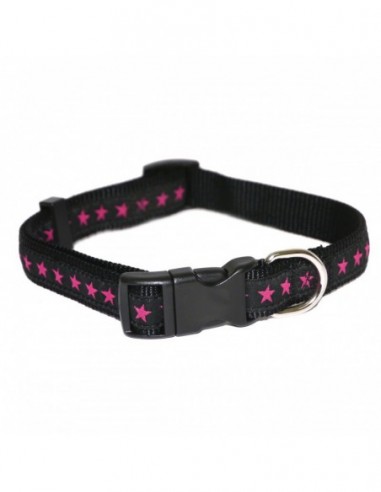 Rosewood Collar negro estrella rosa...