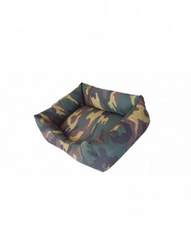 SIESTA CAMA CAMUFLAJE VERDE 55cm