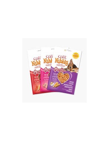 Catit Nibbly Jerky, Pollo, 30g