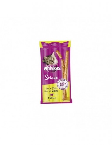 Whiskas Stick Pollo 3u/18g (x28)