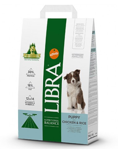 Libra Puppy Pollo y arroz 12 kg