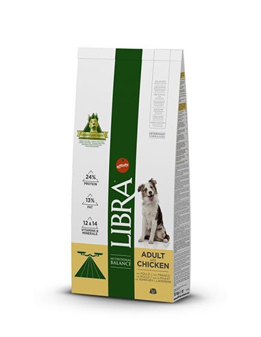 Libra Dog Adult con pollo 14kg