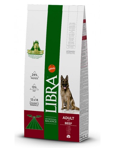 Libra Dog Adult con Buey 3 kg