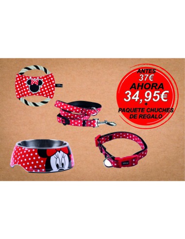 Pack regalo Minnie para perros de...