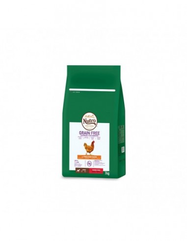 Nutro Grain free adult mini pollo 7kg