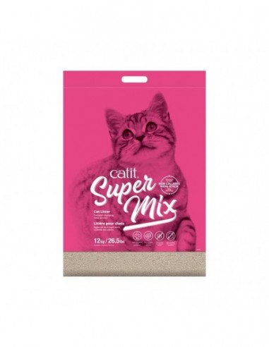 Catit Super Mix Arena de Bentonita 12 kg