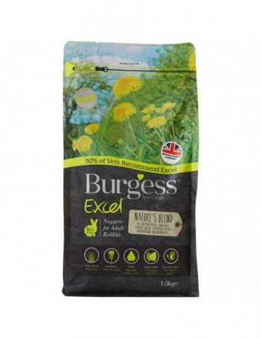 Burgess Excel Conejo adult hierbas...