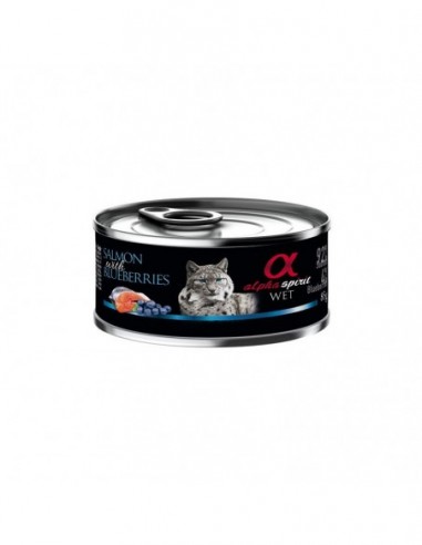 Alpha Lata Gato Salmón Arandan 18x85gr